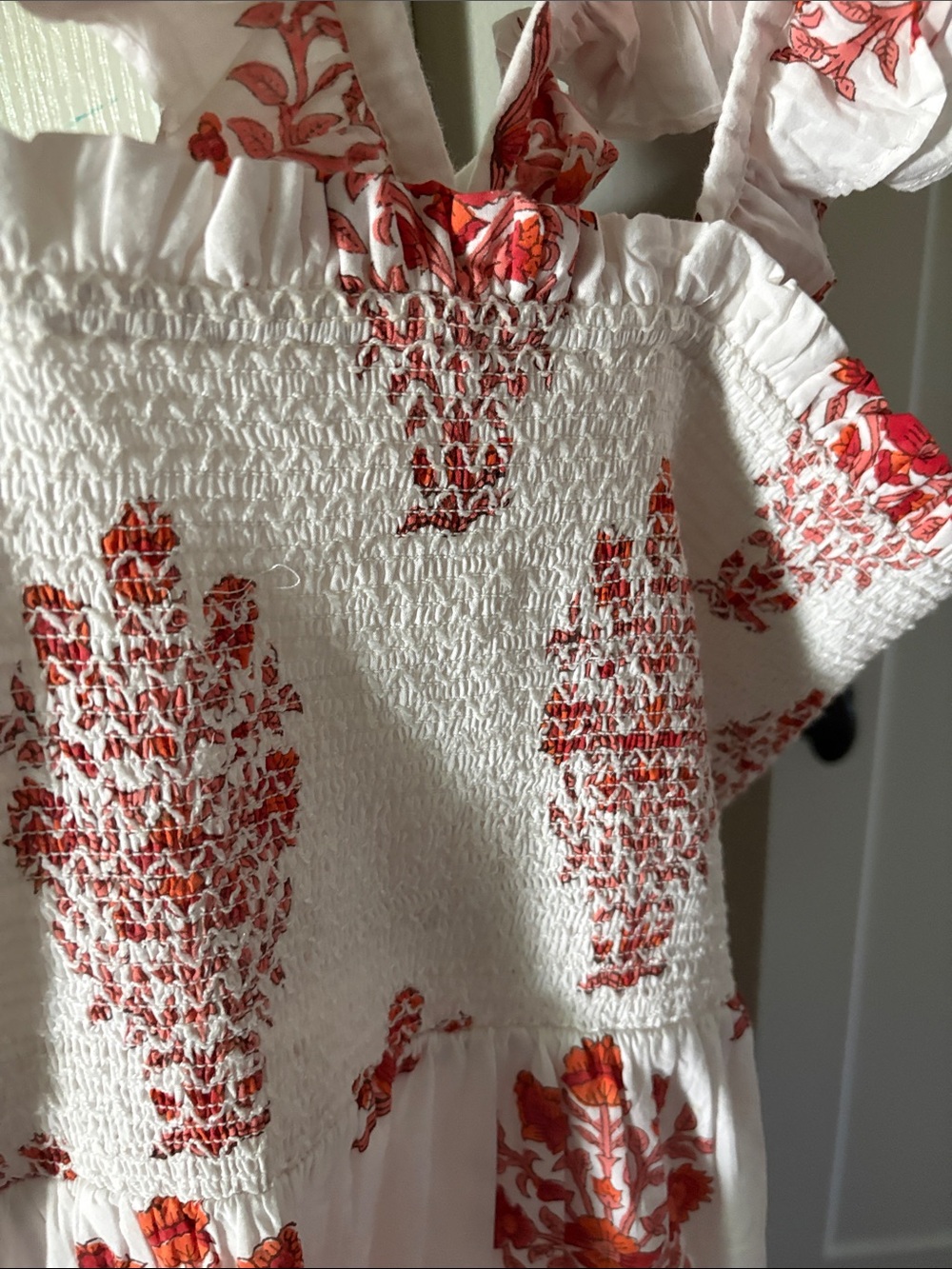 NWT Marea Maxi Dress with rust color box Floral Print - Picture 2 of 9